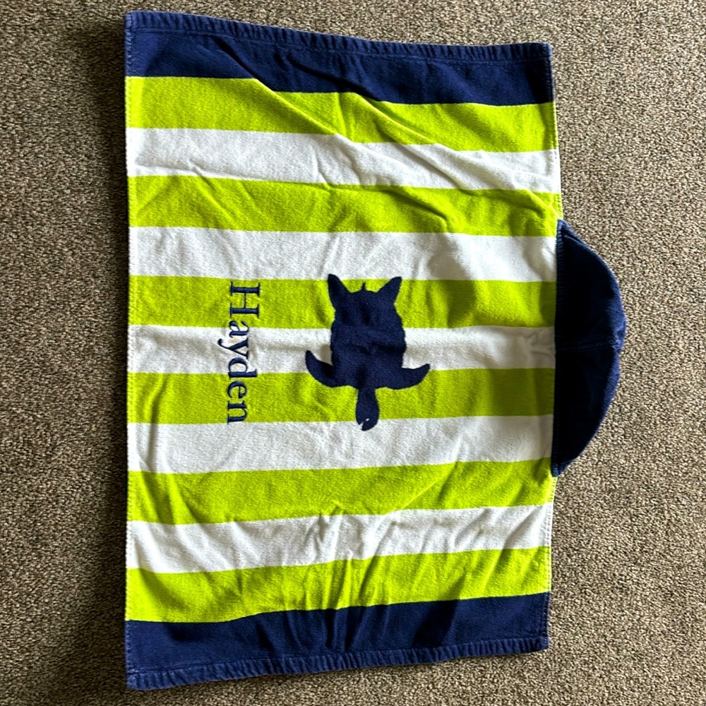 Pottery Barn Kids beach towel
